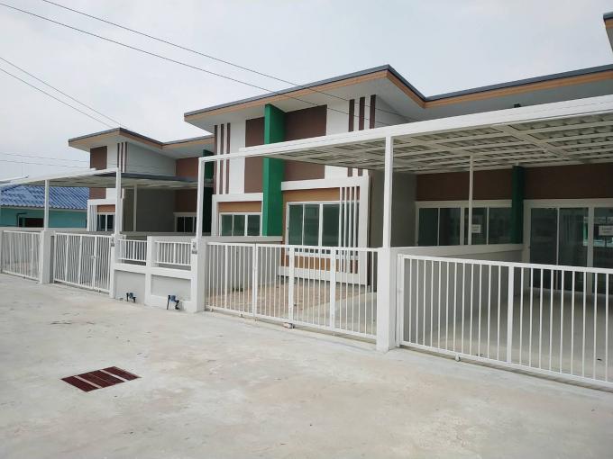 บ้านแฝดชั้นเดียว ดอนนุ่น ใกล้ปิ่นทอง2 ราคา ล้านต้นๆ