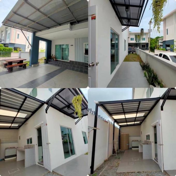 บ้านทาวน์โฮม หลังริม  พื้นที่กว้าง (รับผ่อนตรง ) พิกัดเดอะมิกทาวน์  9 กิโล อ.ศรีราชา จ.ชลบุรี 