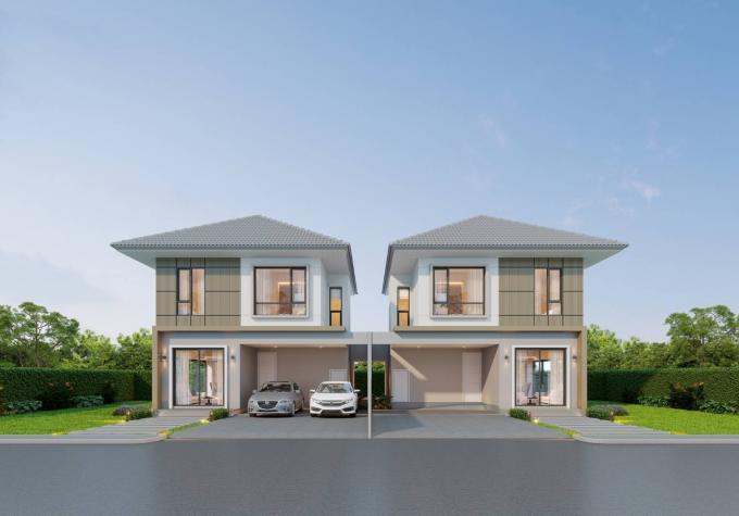 หมู่บ้านมายกรีนฟิลด์ปาร์ เส้น331 บ่อวิน