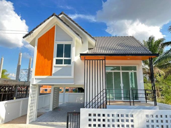 บ้านทรงนอดิก ซอยมาบยางพร 12 ขนาดพื้นที่ 40 ตารางวา