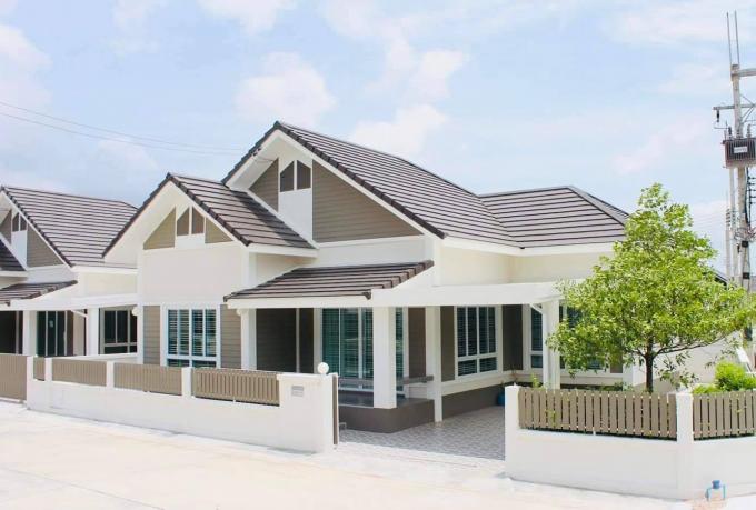 โครงการบ้านอยู่สบาย พานทอง บ้านเดี่ยวมือหนึ่ง