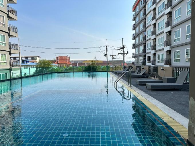 คอนโด เบสตั้น 2 ห้องริม(ดอนหัวฬ่อ) เก็บสีให้ใหม่ ตึก D ชั้น 2 ห้องริม 33.16 ตรม.