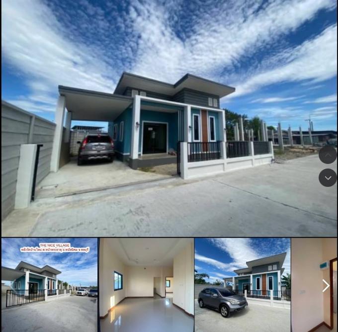  โครงการ The Nice Village หลังวัดบ้านใหม่ อ.พนัสนิคม
