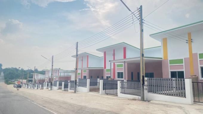 แบบบ้านเป็นทาวส์โฮม  1 ชั้น มาบยางพร ซอย1 -ปลวกแดง-ระยอง