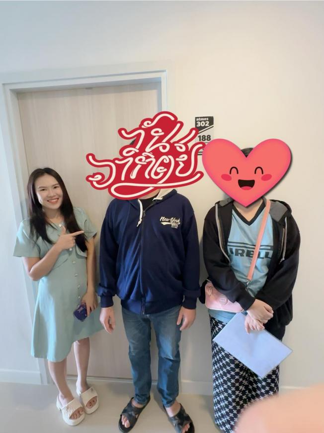 พาลูกค้าชมคอนโดพร้อมเก็บเอกสารยื่นกู้ครับ  เคสนี้ขอให้ปิดจบ