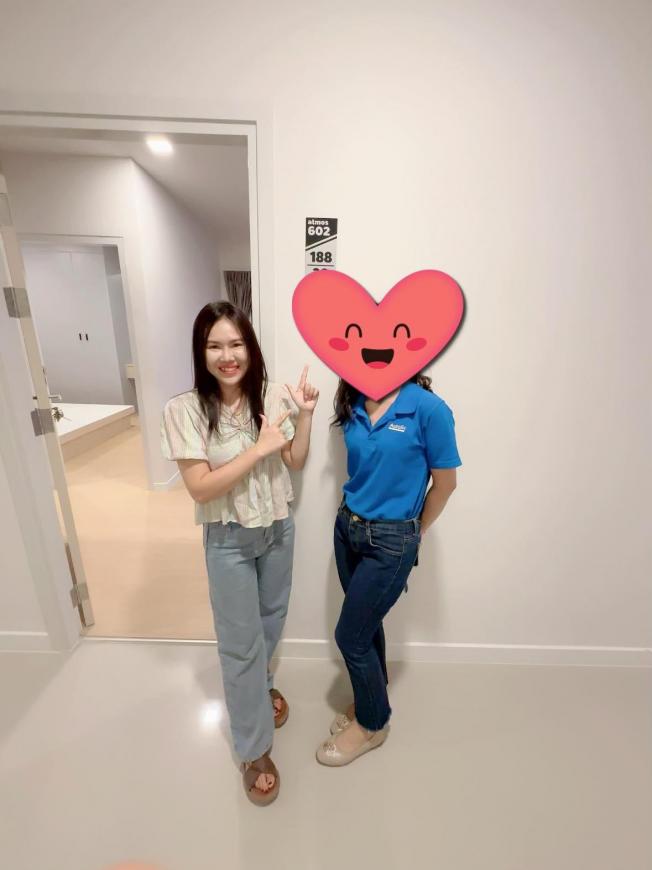 พาลูกค้าดูคอนโดพร้อมวางเงินจอง