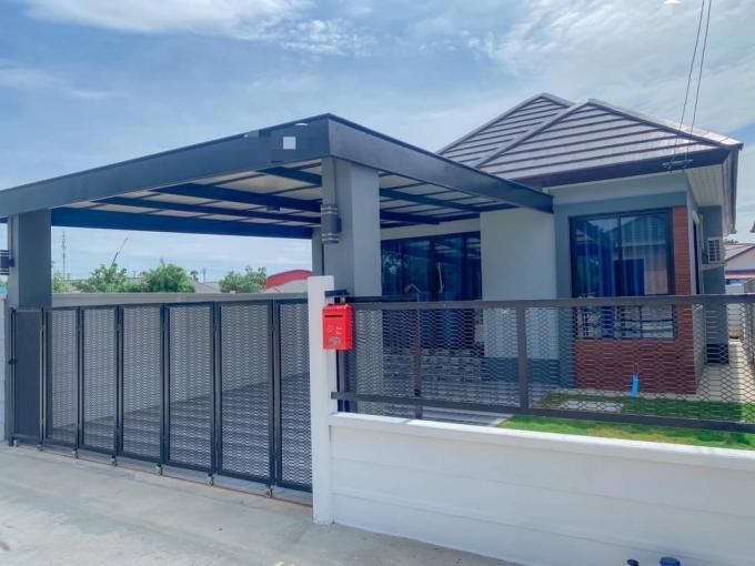 ขาย️ บ้านเดี่ยว สร้างใหม่ ทำเลหนองกะขะ ซ.8 (ฝั่งอมตะ) ก่อด้วยอิฐแดงทั้งหลัง เดินทางสะดวกใกล้ที่ทำงาน 3 นาทีเข้าอมตะนครเฟส 8,9,10 ️