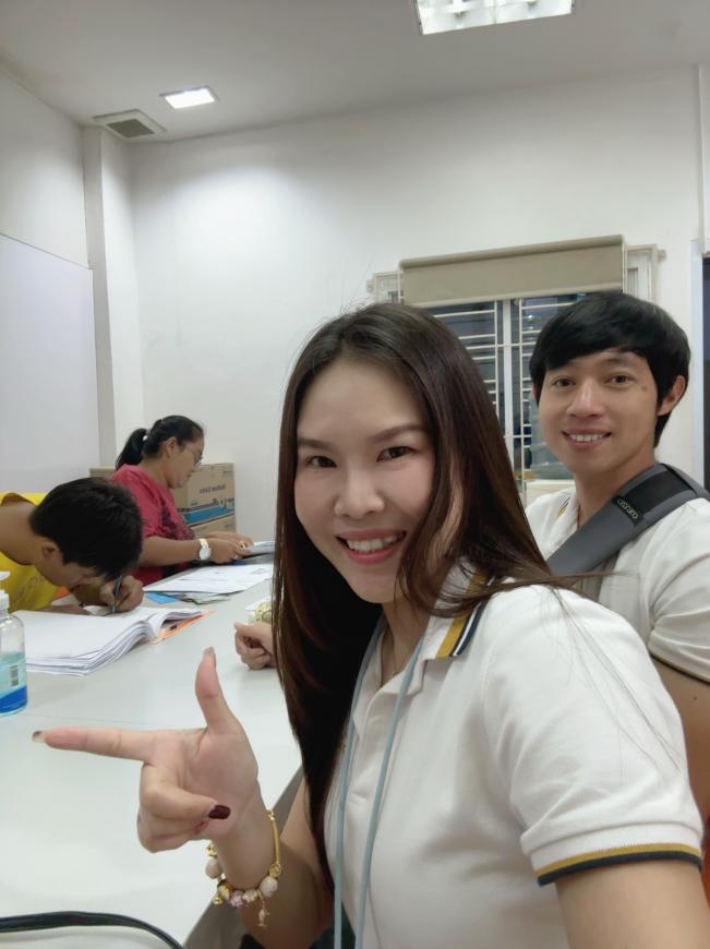 พาลูกค้าเซ็นเอกสารก่อนโอน บ้านเดี่ยว หนองคล้า ทำเลดี เคสกู้ร่วม แม่-ลูก