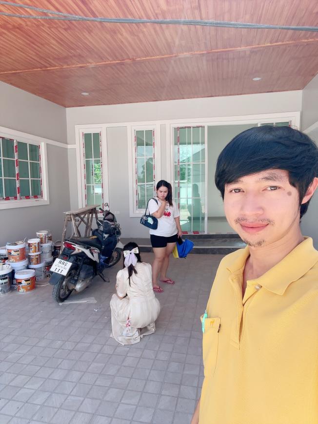 พาลูกค้าดูบ้าน ลูกค้าต้องการผ่อนตรง บ้านโซนโรงโป๊ะบางละมุง