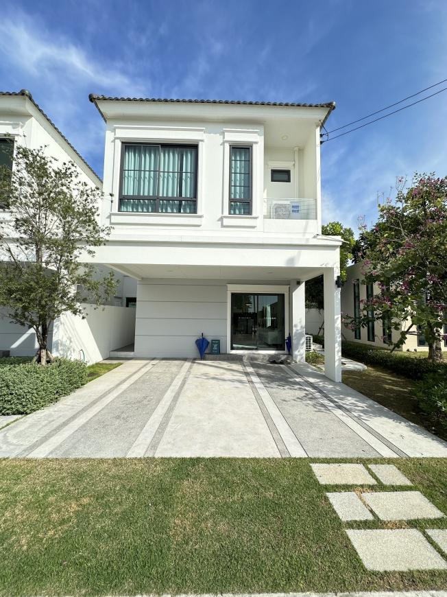 ขายบ้าน มณีรินทร์ ใกล้วัดนาเขื่อน บ้านทรงอิสระ พนักงานกู้ซื้อได้