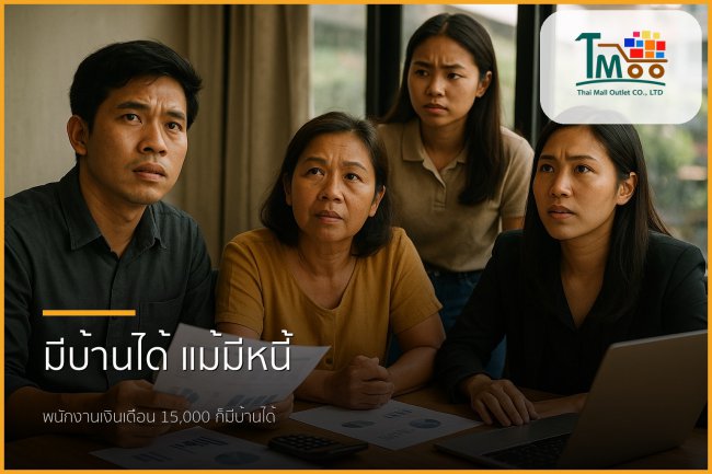 กู้บ้านง่าย ๆ ปิดหนี้ก่อน มีอนาคตที่สวยงาม