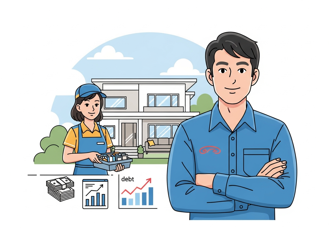 ติดหนี้แค่ 1.5 แสนก็ซื้อบ้านได้! เคลียร์หนี้พร้อมกู้ซื้อบ้านฉบับพนักงานเงินเดือน ติดหนี้แค่ 1.5 แสนก็ซื้อบ้านได้! เคลียร์หนี้พร้อมกู้ซื้อบ้านฉบับพนักงานเงินเดือน
