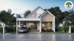 บ้านเดี่ยวทรงนอร์ดิก The Tree Village มาบยางพร บ้านเดี่ยวทรงนอร์ดิก The Tree Village มาบยางพร